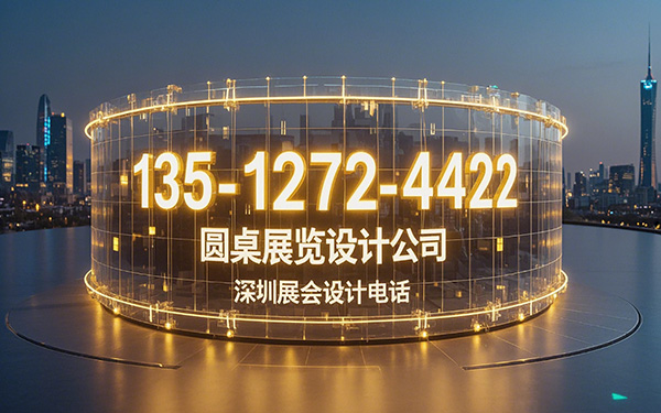 深圳展會設計電話：圓桌展覽設計公司電話是什么？